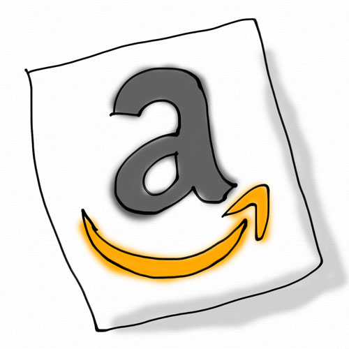 Amazonのアイコンイメージ手書き（笑）