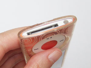 iSkin Vibes for iPod nano 5G困った事