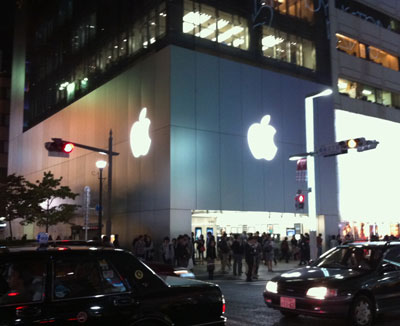 銀座Apple StoreへMacBook Airを見に行く