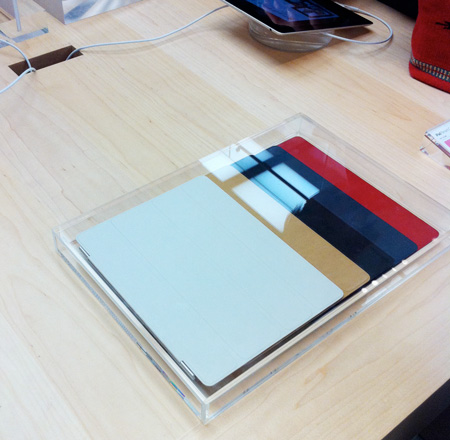iPad２スマートカバー、革