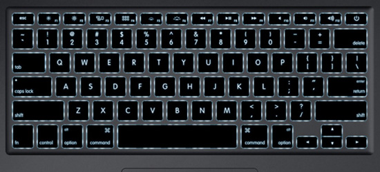 MacBook Air（Mid 2011）、バックライトキーボード復活