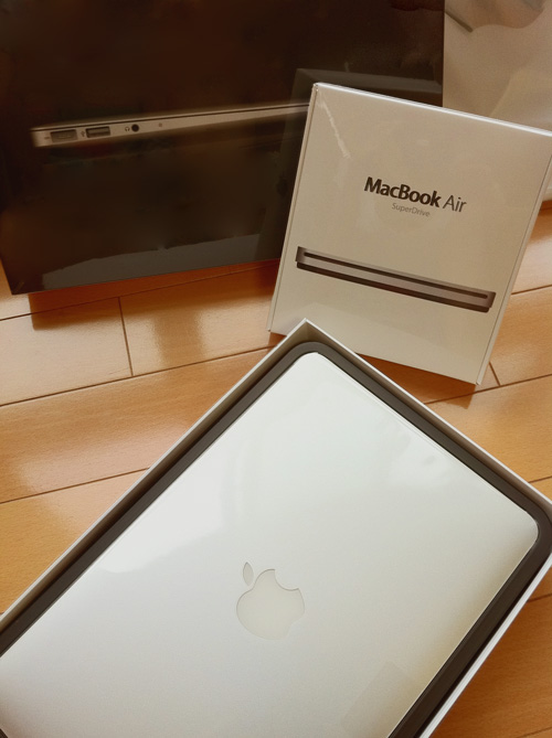MacBook Air（Mid 2011）を購入したユコびん