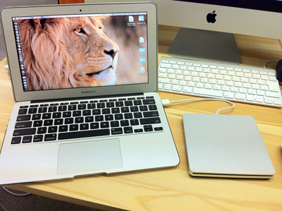 MacBook Air（Mid 2011）、LionにOffice 2008を入れてみる。（仕事中）