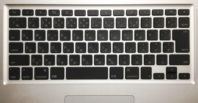JISキーボード（MacBook Pro 17